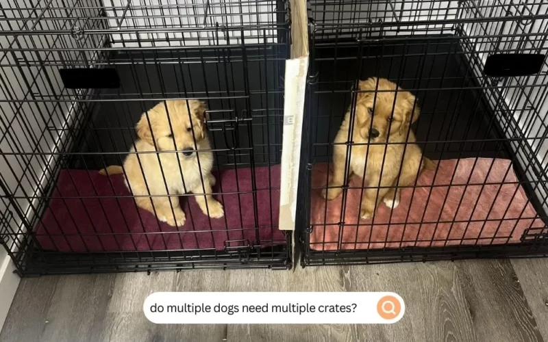 do multiple dogs need multiple crate